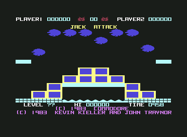Jack Attack screenshot 2 for Commodore 64